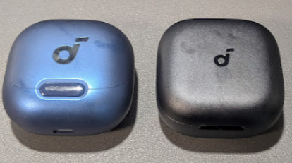 Liberty4NCとP31iのケースサイズ比較 俯瞰の写真